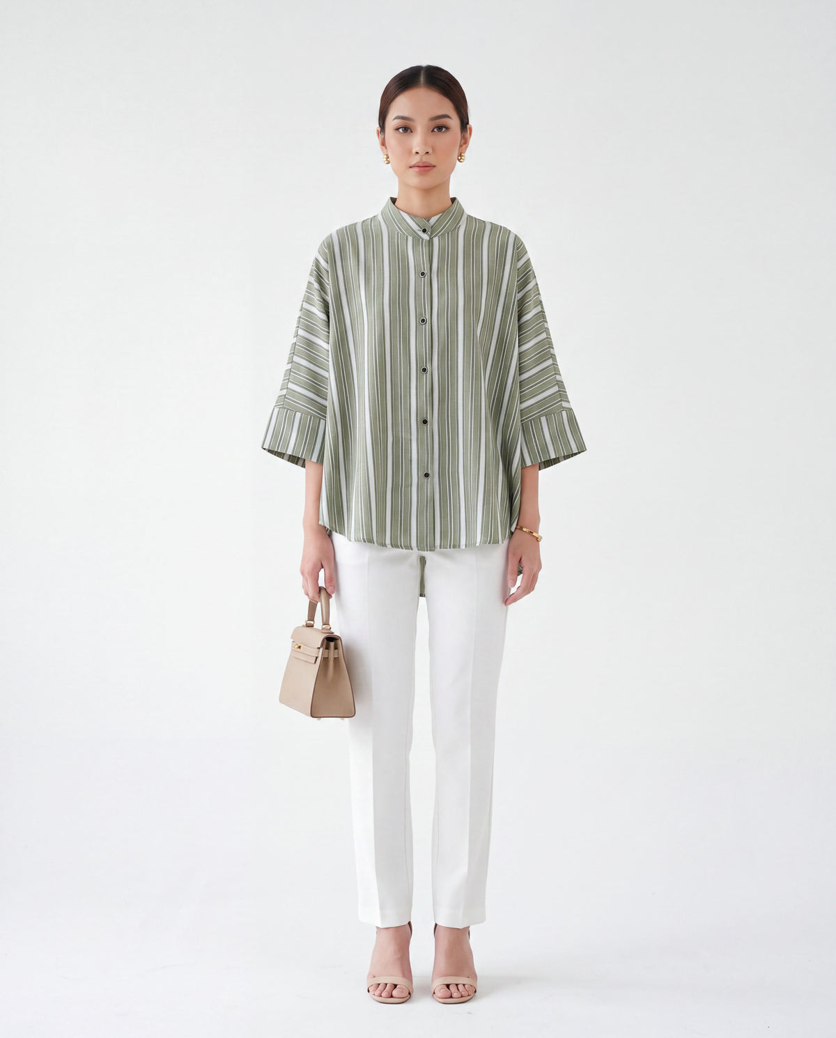 Nora Relaxed Fit Striped Shirt