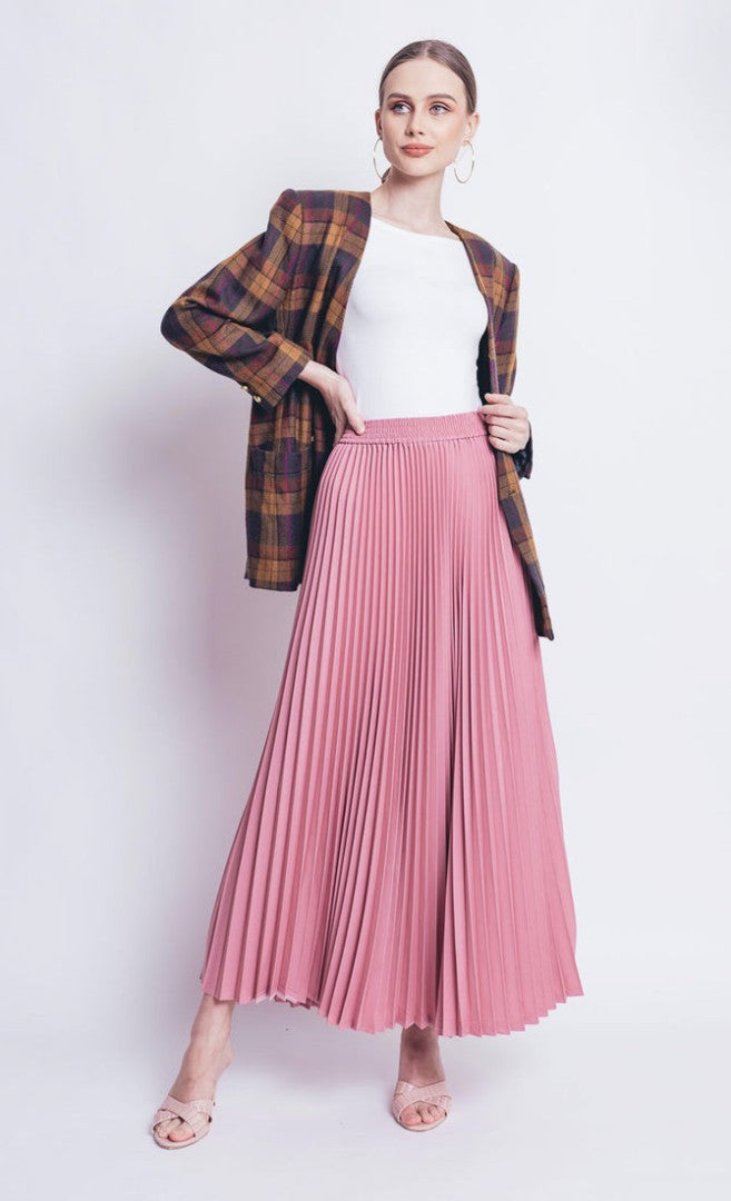 DAHLIA PLEATED - SOFTPINK