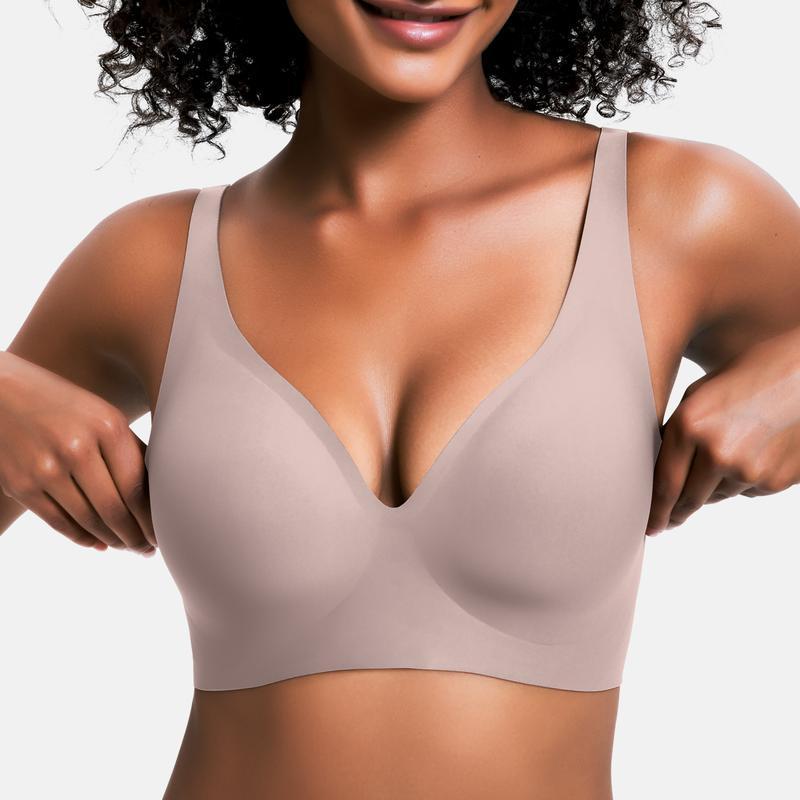 Women's Solid Color Portable Home Bra