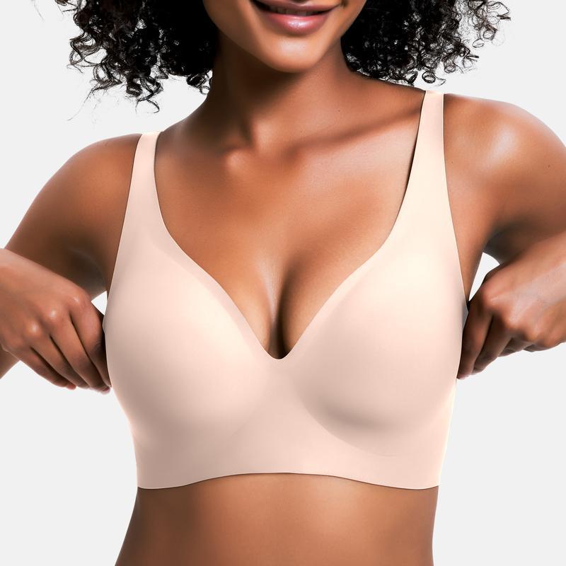 Women's Solid Color Portable Home Bra