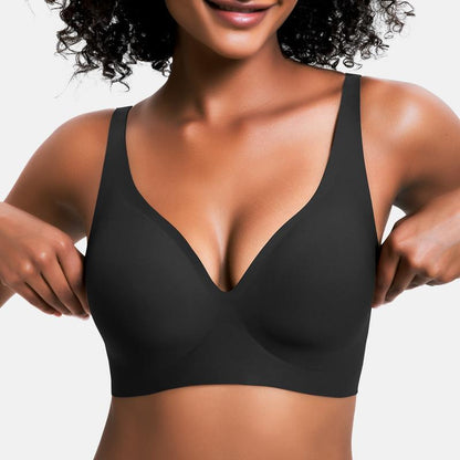 Women's Solid Color Portable Home Bra