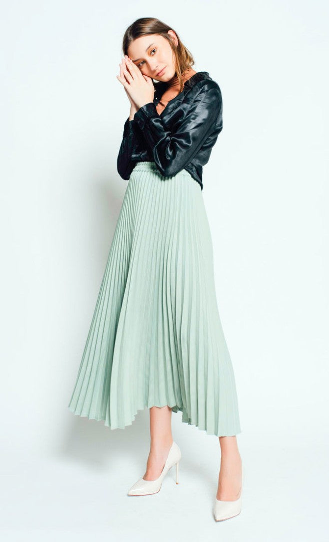 DAHLIA PLEATED - MINT