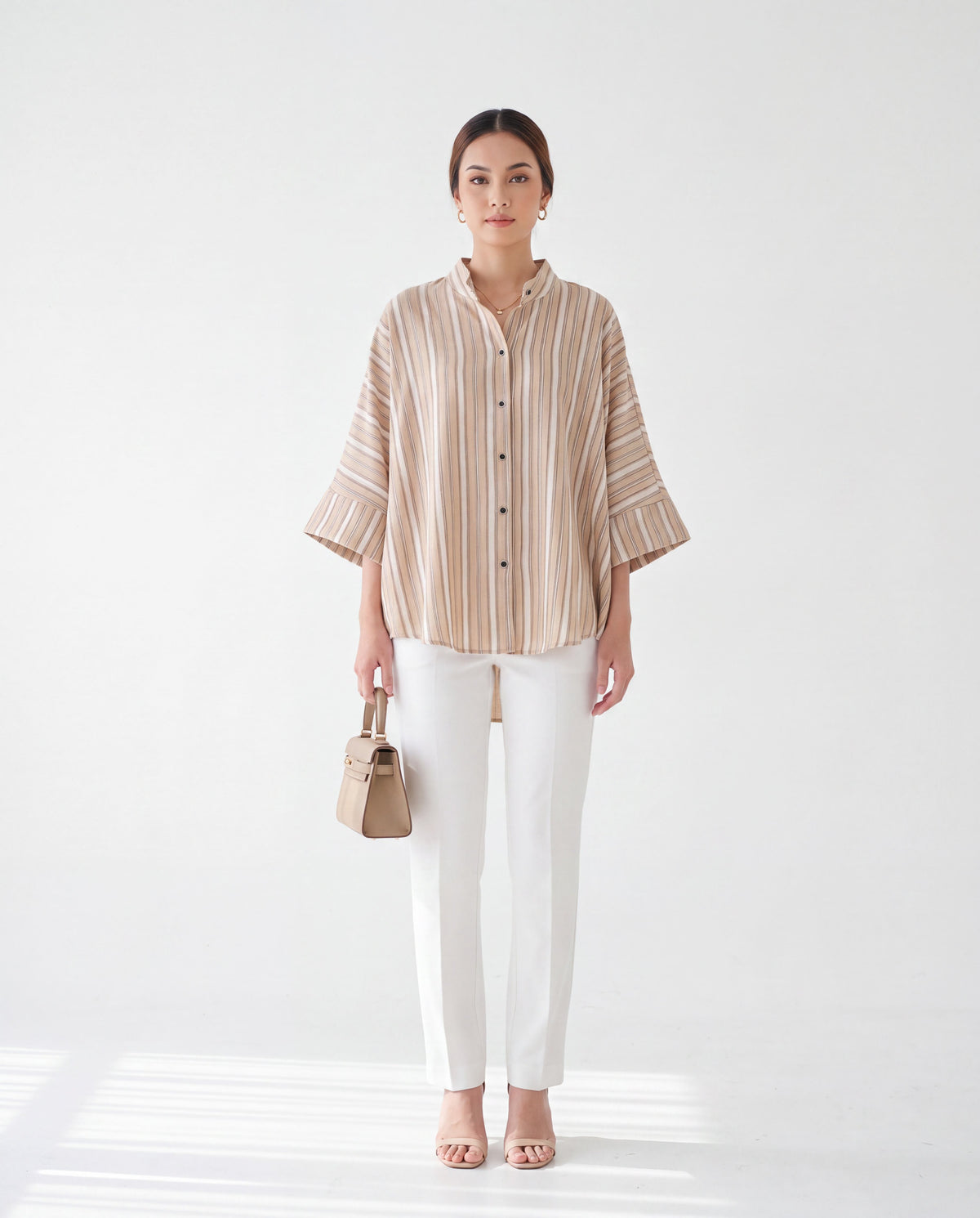 Nora Relaxed Fit Striped Shirt