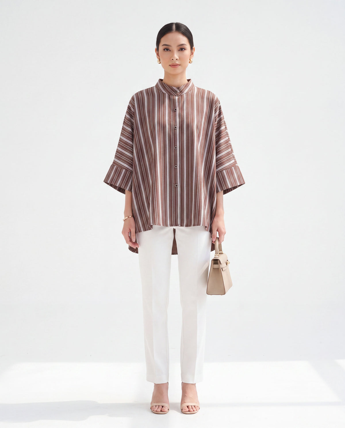 Nora Relaxed Fit Striped Shirt