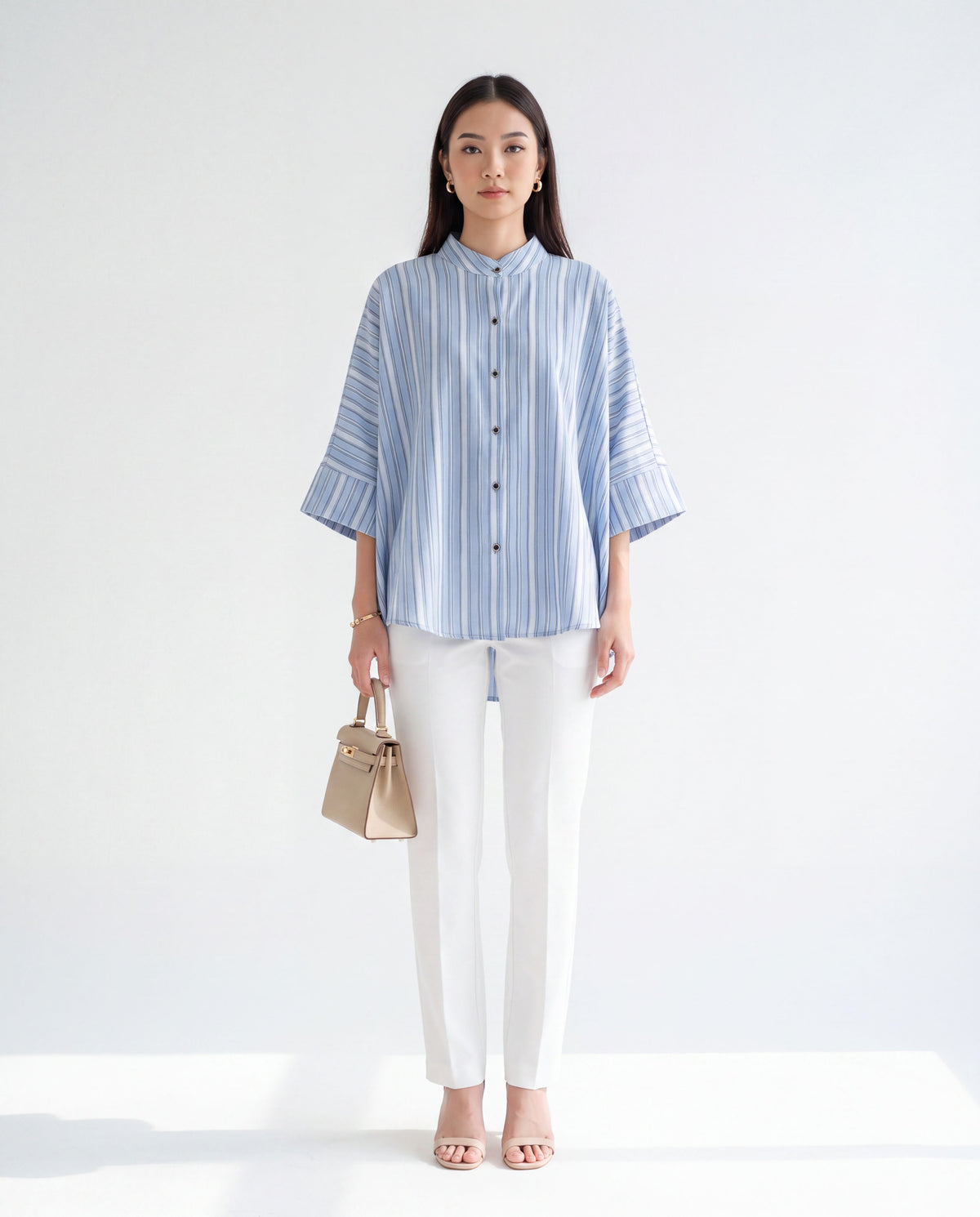 Nora Relaxed Fit Striped Shirt