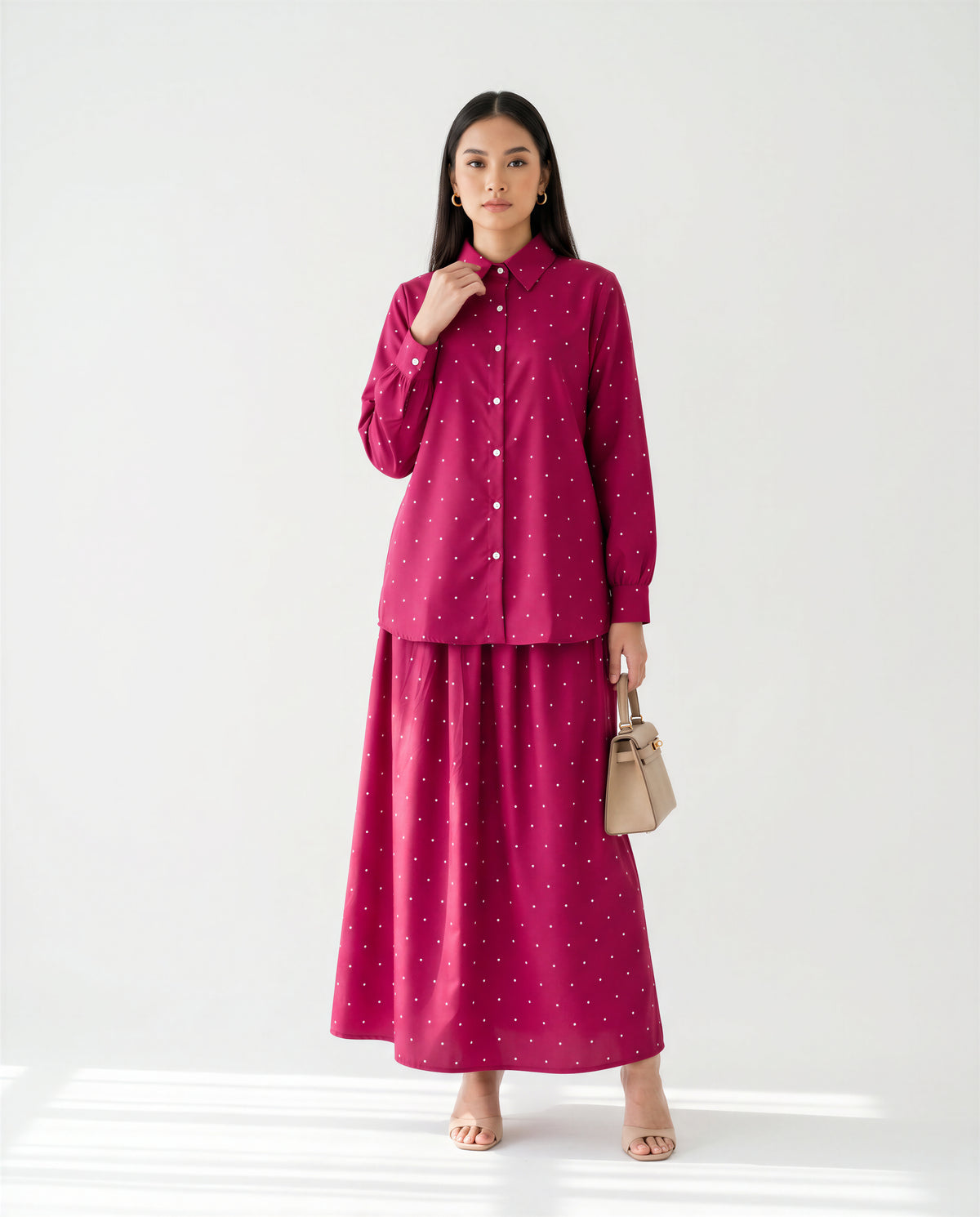 Luna Polkadot Two Pieces Set