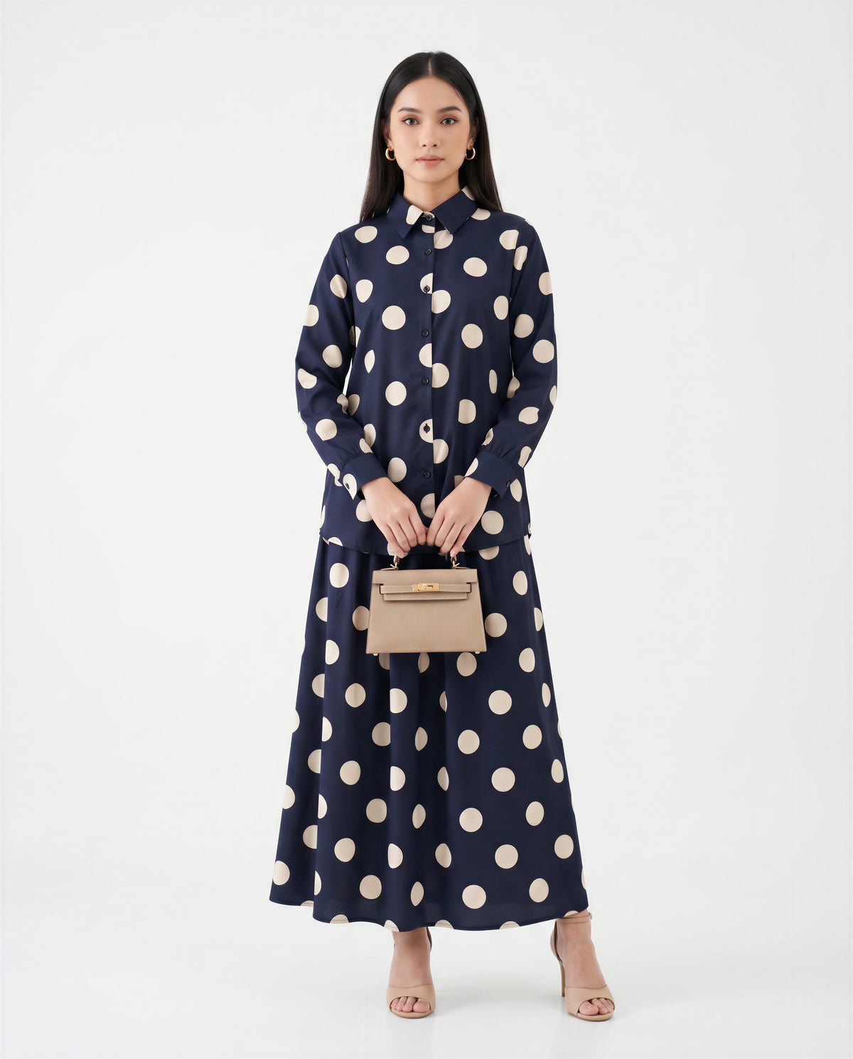 Sofia Polkadot Two Pieces Set